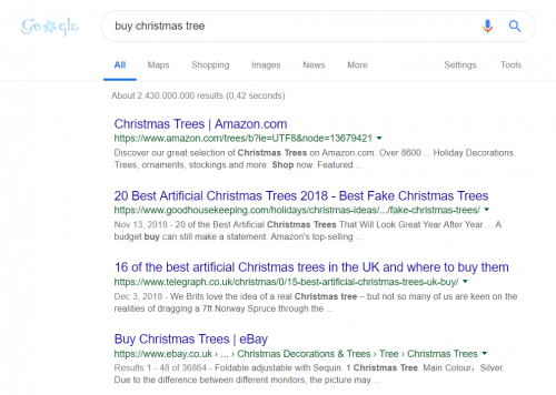 screenshot christmas tree